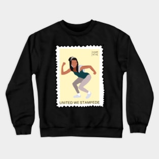 Stampede Postage Stamp Crewneck Sweatshirt